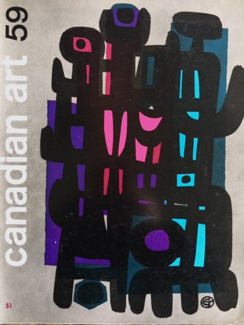 Gerald Trottier "Print of Canadian Art Cover 1959"