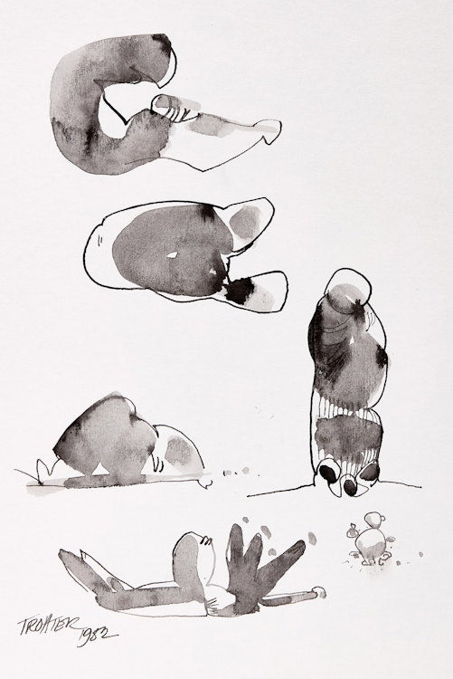 Gerald Trottier "Study For Easter Series"