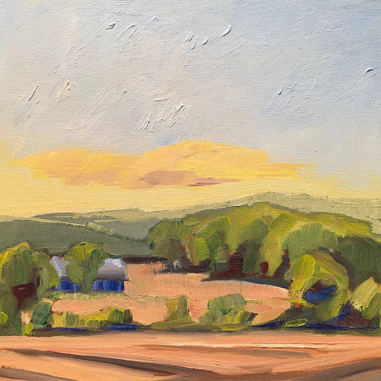 Gwyn Hughes "The Blue Barn"