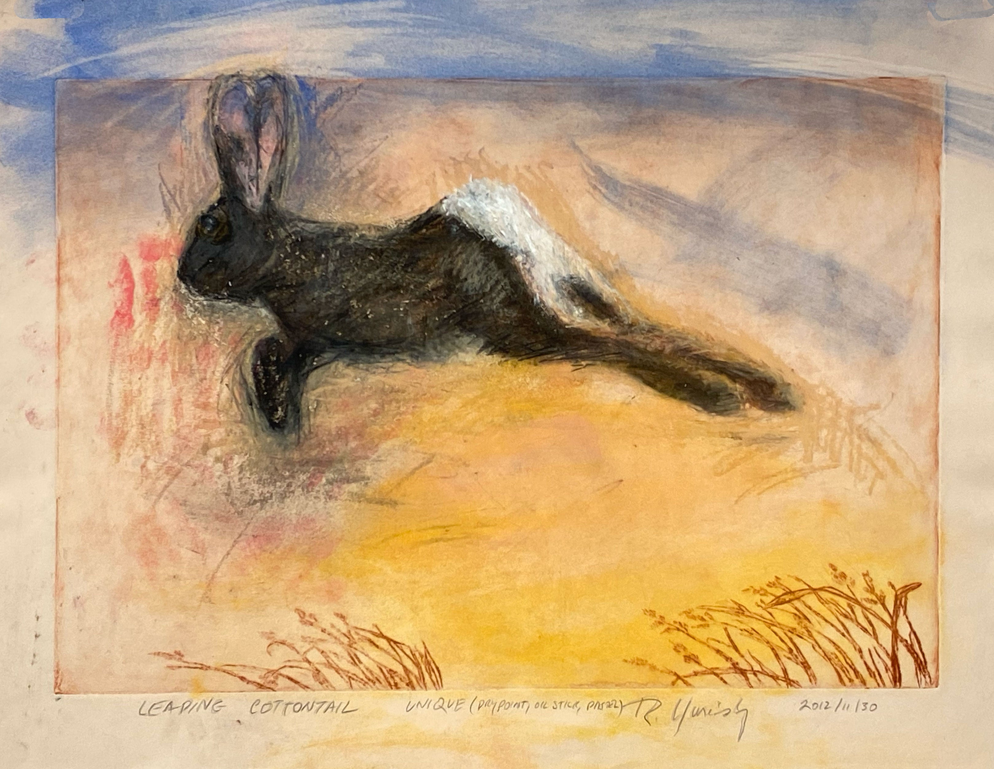 Leaping Cottontail (Unique)