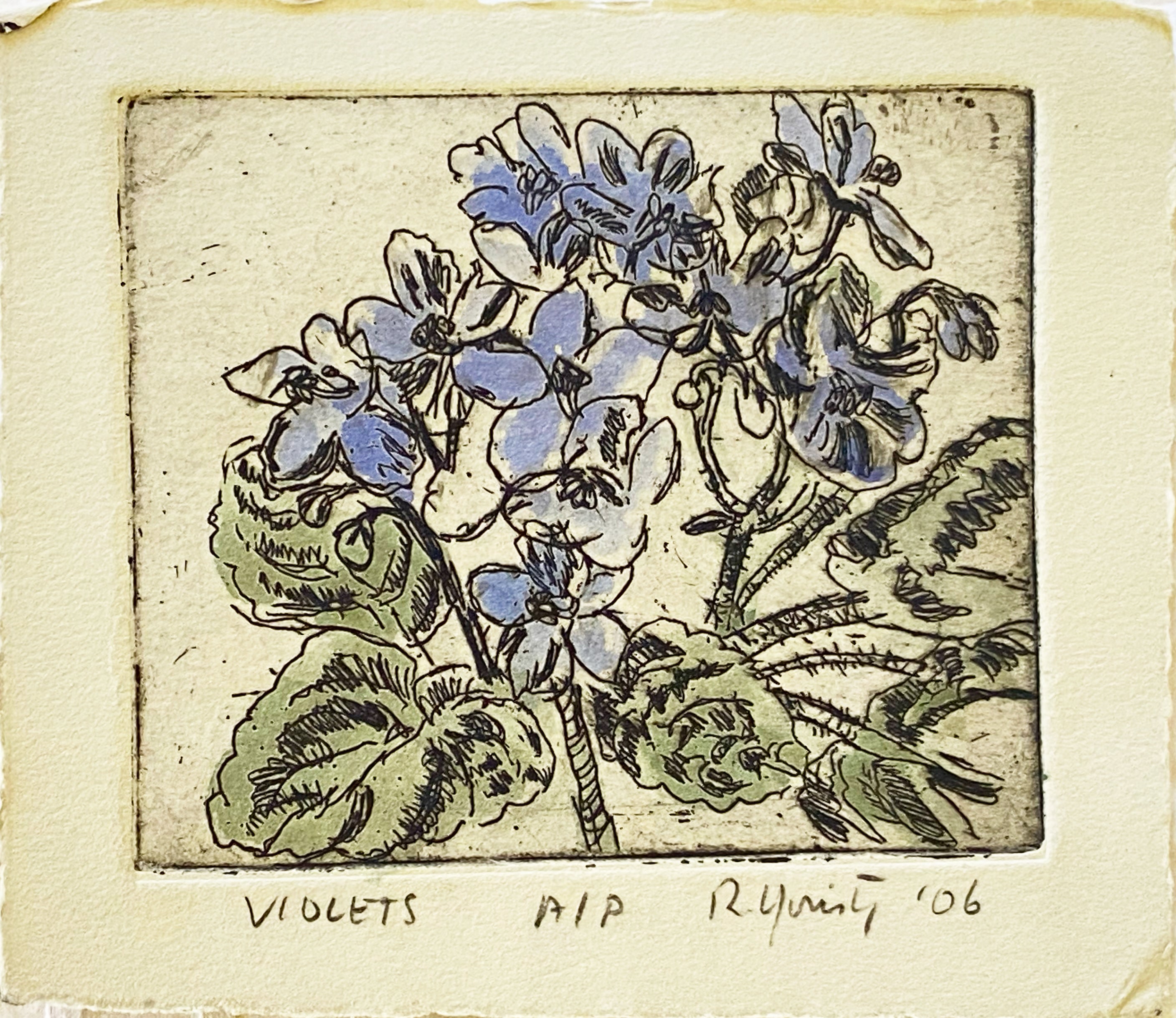 Russell Yuristy "Violets"