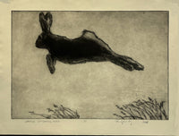 Leaping Cottontail (Black)