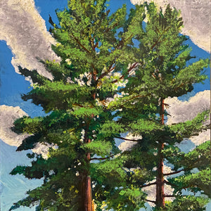 Don Monet "White Pines"