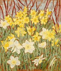Daffodils and Dogwood